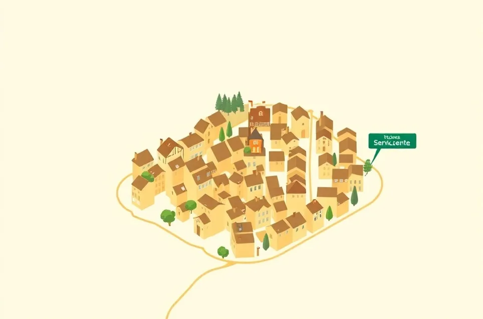 Carte du secteur d'intervention autour de Faches-Thumesnil (59155)